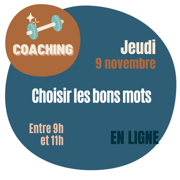 Coaching Choisir les bons mots Empow'Her